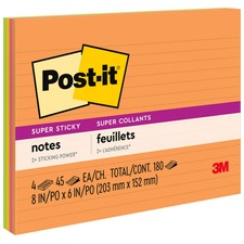 Post-it MMM6845SSPL Adhesive Note