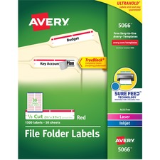 Avery AVE05066 File Folder Label