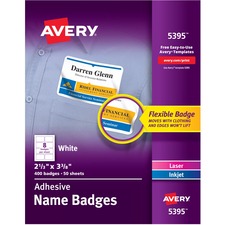 Avery AVE05395 Name Badge Label