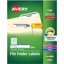 Avery AVE05766 File Folder Label