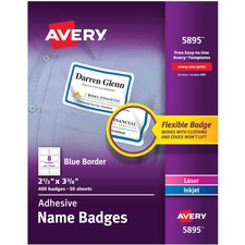 Avery AVE05895 Name Badge Label