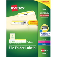 Avery AVE05966 File Folder Label