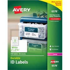 Avery AVE06578 ID Label