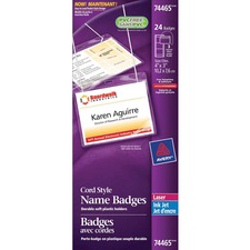 Avery AVE74465 Badge Insert