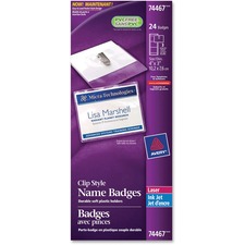 Avery AVE74467 Badge Insert