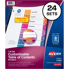 Avery AVE11168 Index Divider
