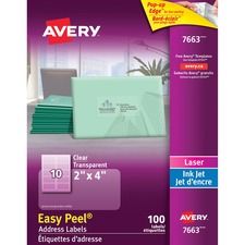 Avery AVE7663 Address Label