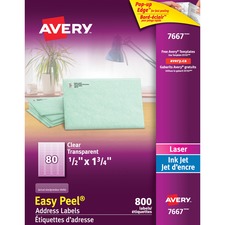 Avery AVE7667 Address Label