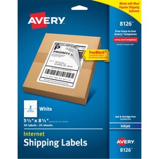 Avery AVE08126 Shipping Label