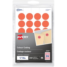 Zweckform AVE2347 Color Coded Label