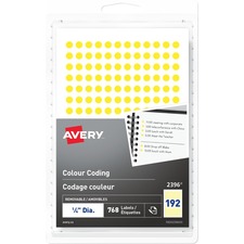 Avery AVE2396 Color Coded Label