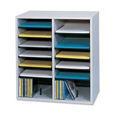 Safco SAF9422GR Literature Sorter/Organizer